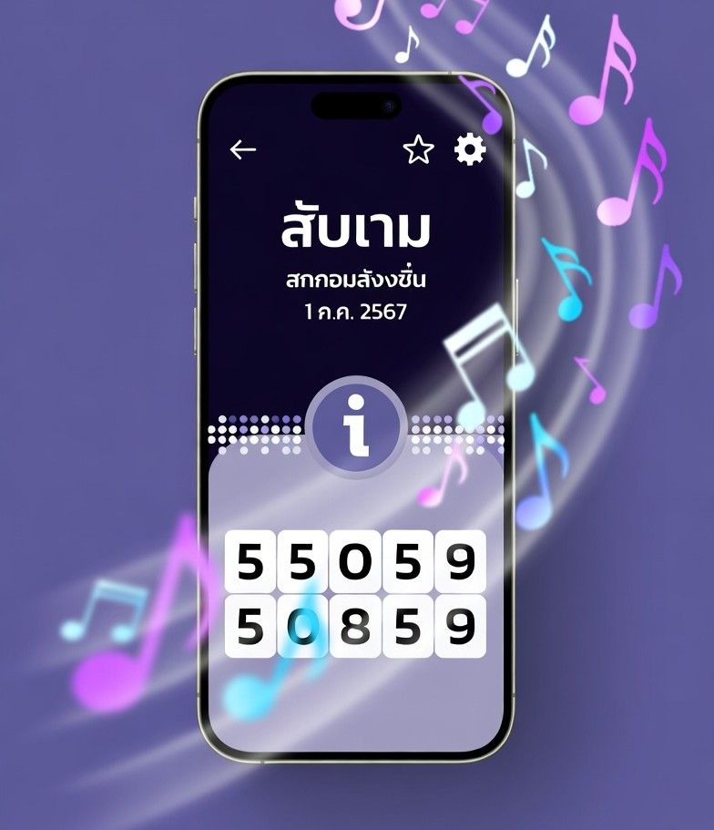 Buy lottery online with the Beat: How Music Influences Online Gambling Behavior smartphone lottery app with musical notes flowing softly from the screen - Buy lottery online with the Beat: How Music Influences Online Gambling Behavior