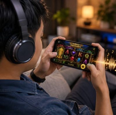 mobile gaming 400x398 - The Role of Soundtracks in Creating Engaging Online Slot Games